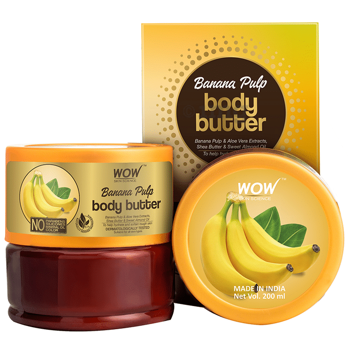 WOW Skin Science Banana Pulp Body Butter