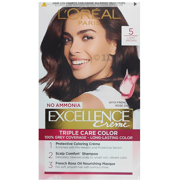 Loreal Excellence Creme Triple Care Color Light Brown