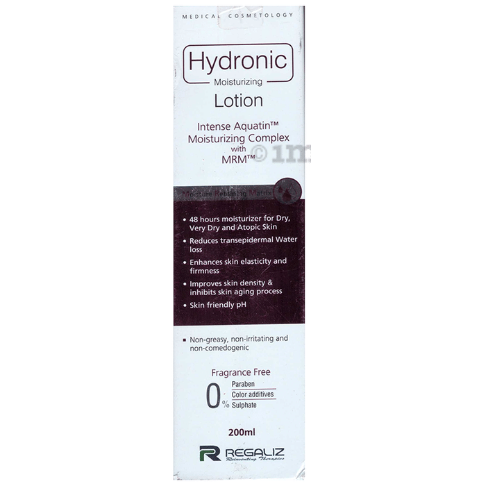 Hydronic Moisturizing Lotion for Dry, Very Dry & Atopic Skin | Fragrance-Free
