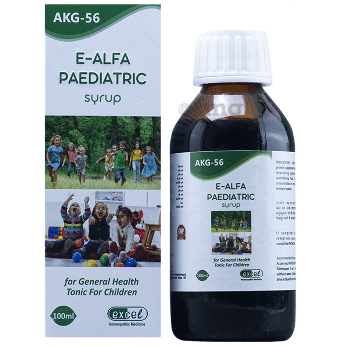 Excel AKG 56 E-Alfa Paediatric Syrup
