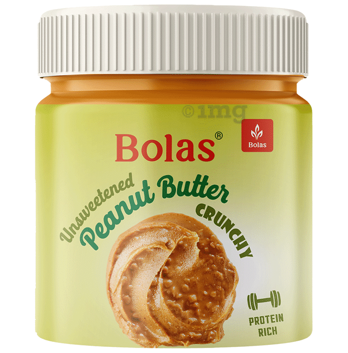 Bolas Unsweetened Peanut Butter Crunchy