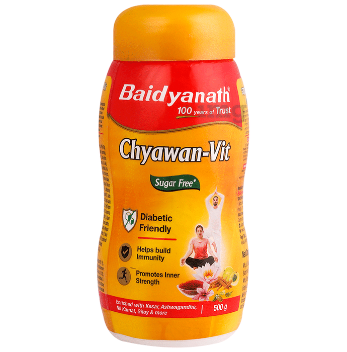 Baidyanath Chyawan-Vit Sugarfree Chyawanprash for Boosting Immunity