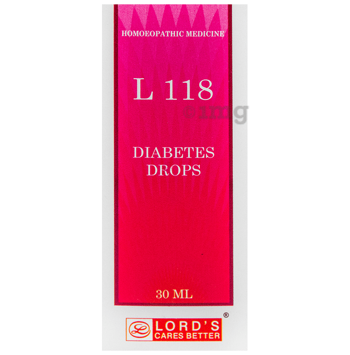 Lord's L 118 Diabetes Drop