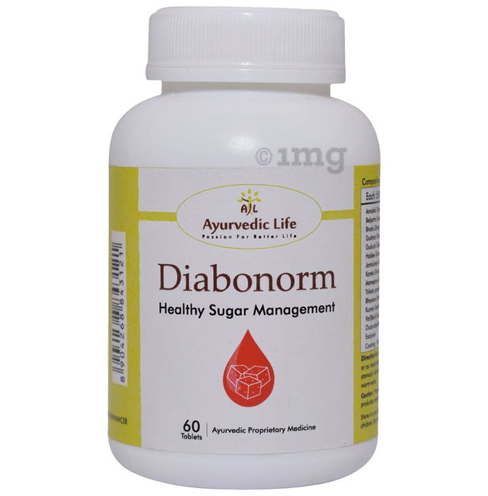 Ayurvedic Life Diabonorm Healthy Sugar Management Tablet
