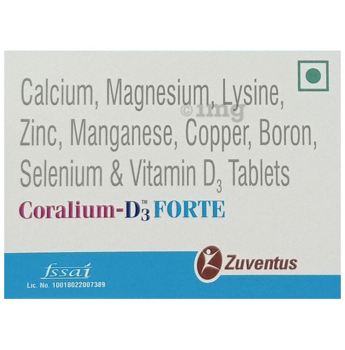 Coralium-D3 Forte Tablet