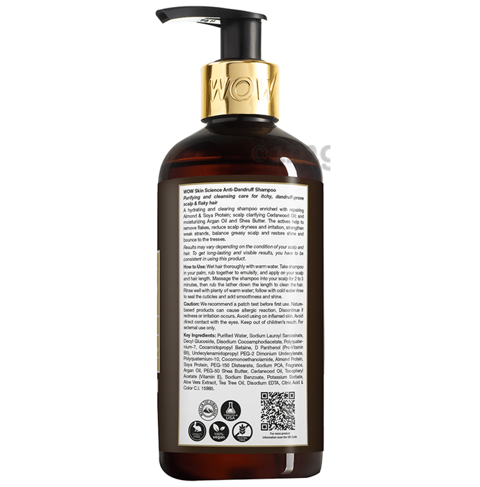 Wow anti dandruff shampoo sale