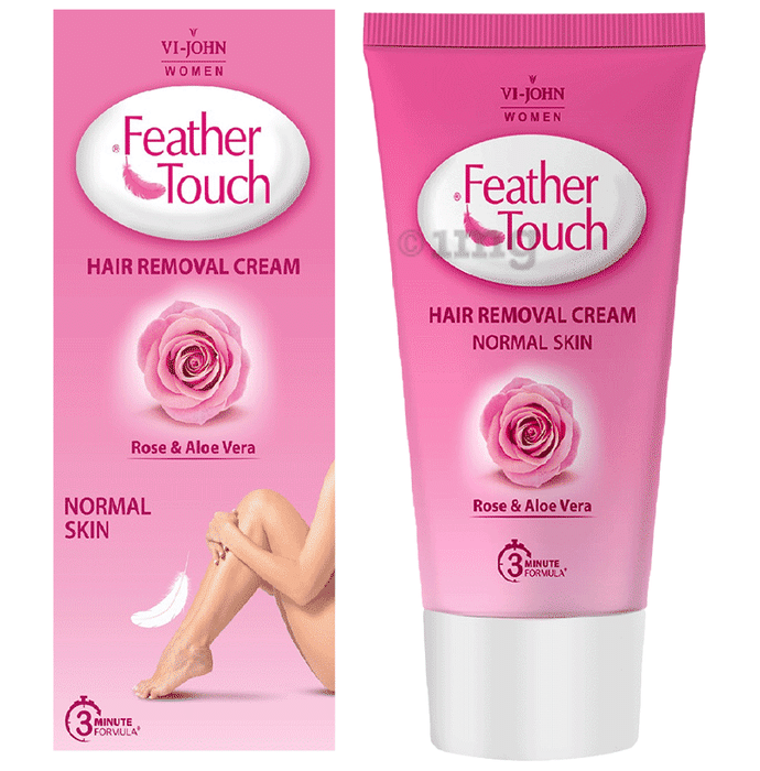 Vi-John Feather Touch Hair Removal Cream Rose & Aloe Vera