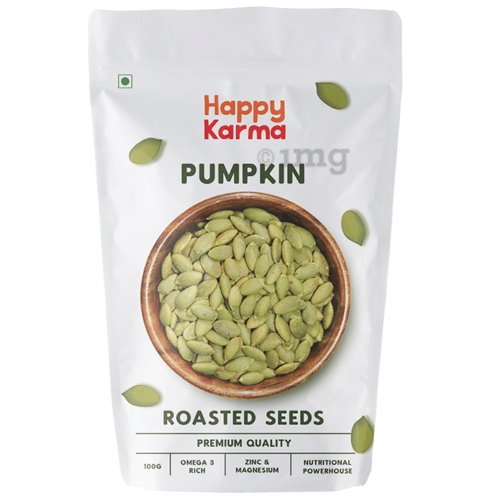 Happy Karma Pumpkin Roasted Seeds (100gm Each)