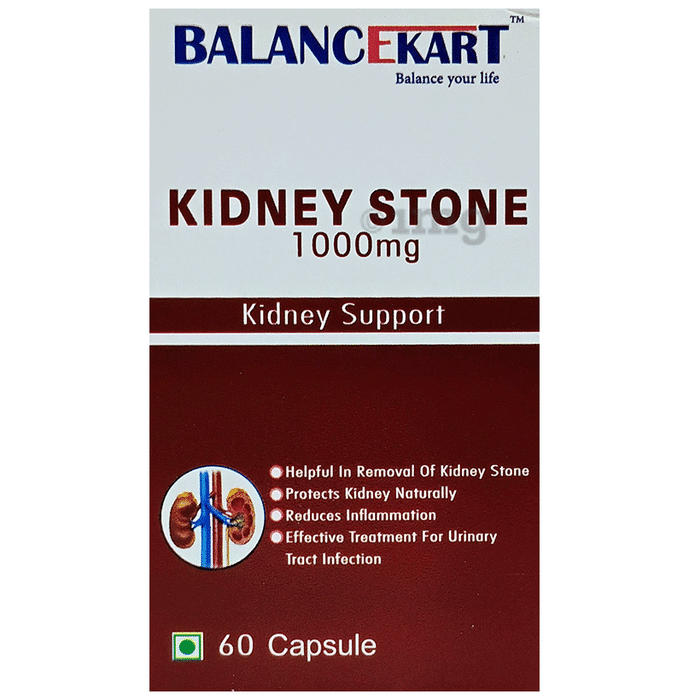 Balancekart Kidney Stone 1000mg Capsule