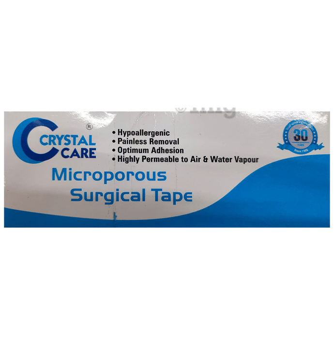 Crystal Care Microporous Surgical Tape 1.25 x 8M