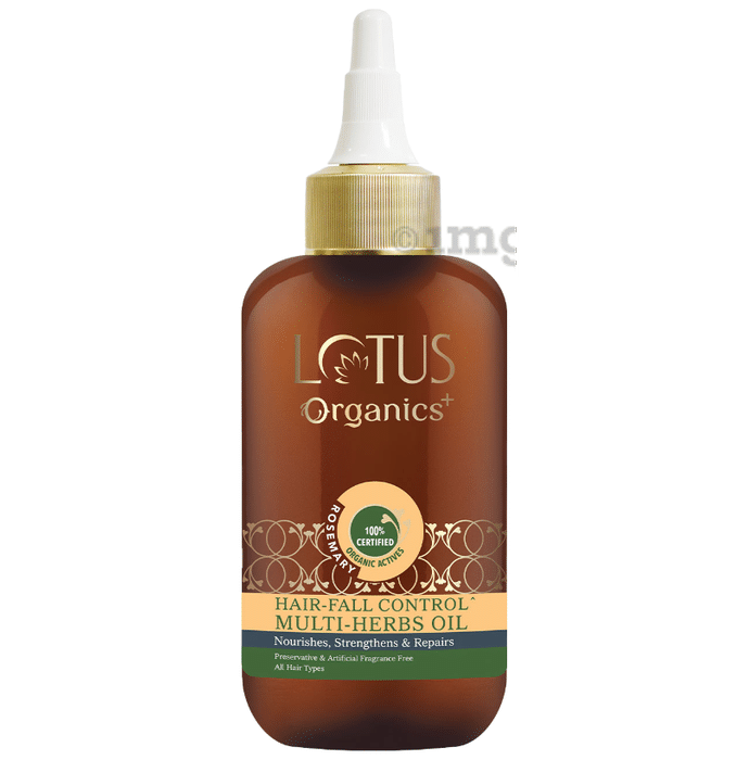 Lotus Organics+ Hair-Fall Control Multi-Herbs Oil