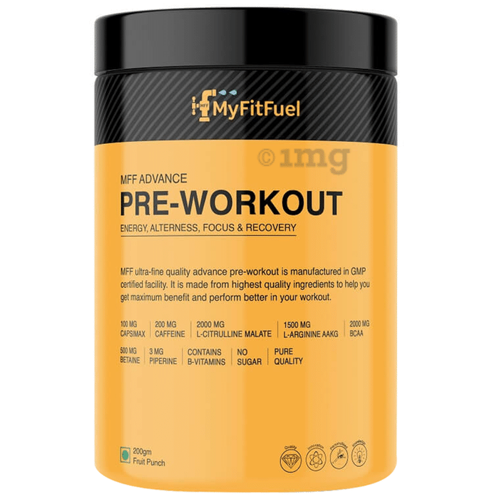 MyFitFuel Advance Pre-Workout Powder Fruit Punch