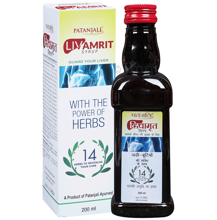 Patanjali Ayurveda Liv-Amrit Syrup | For Liver Health