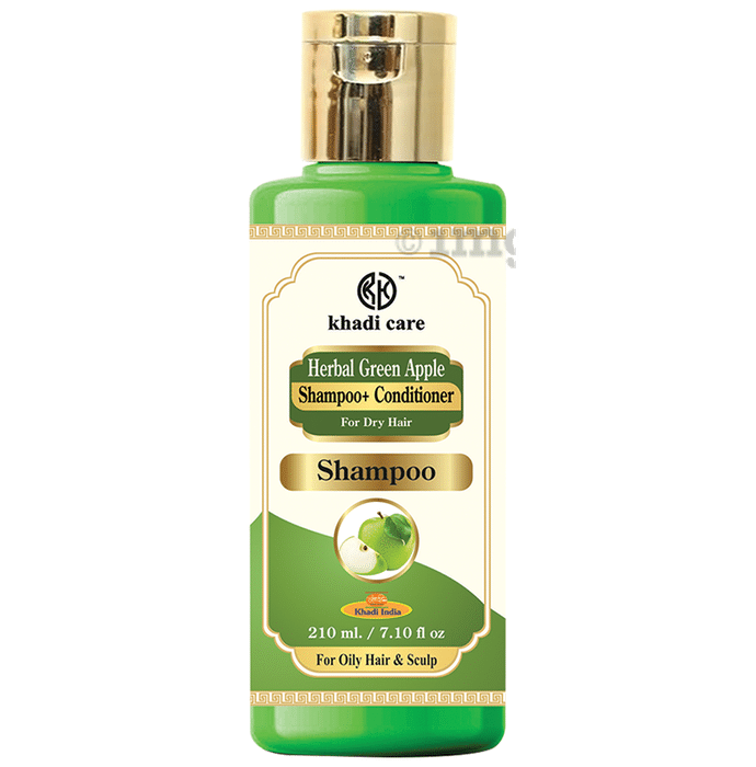 Khadi Care Herbal Green Apple Shampoo + Conditioner Shampoo