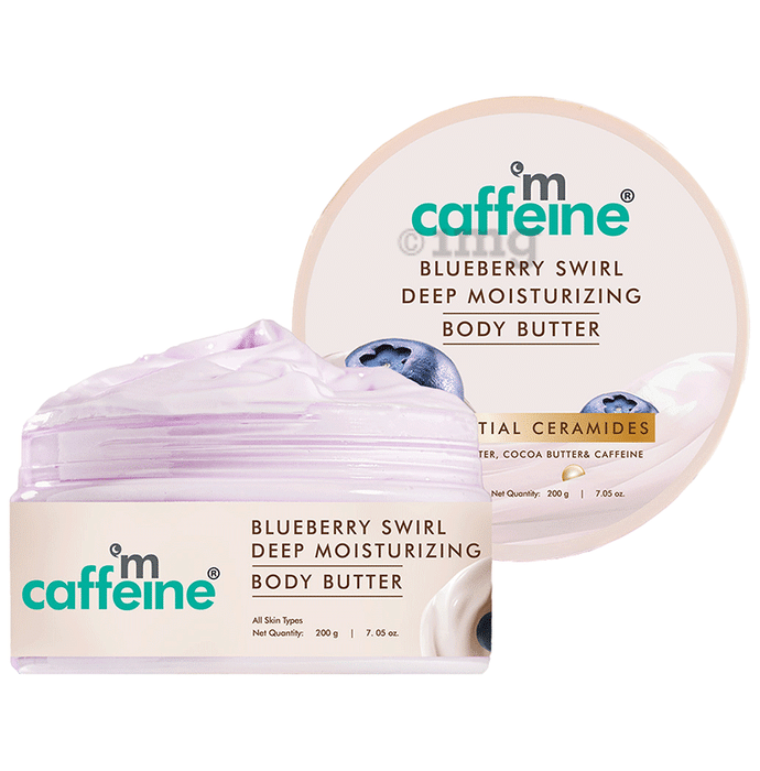 mCaffeine Blueberry Swirl Deep Moisturizing Body Butter