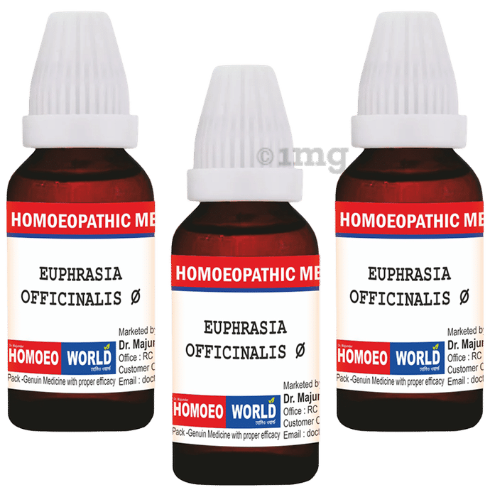 Dr. Majumder Homeo World Euphrasia Officinalis Mother Tincture (30ml Each) Q