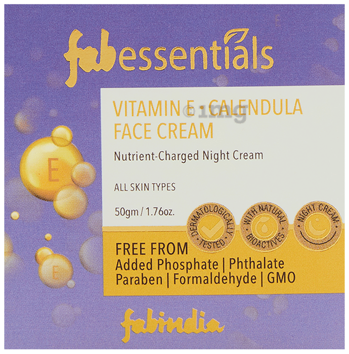 Fabessentials Vitamin E Calendula Face Cream