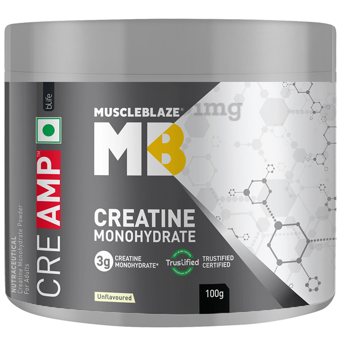 MuscleBlaze MB Creatine Monohydrate | For Muscle Strength, Lean Body Mass & Energy