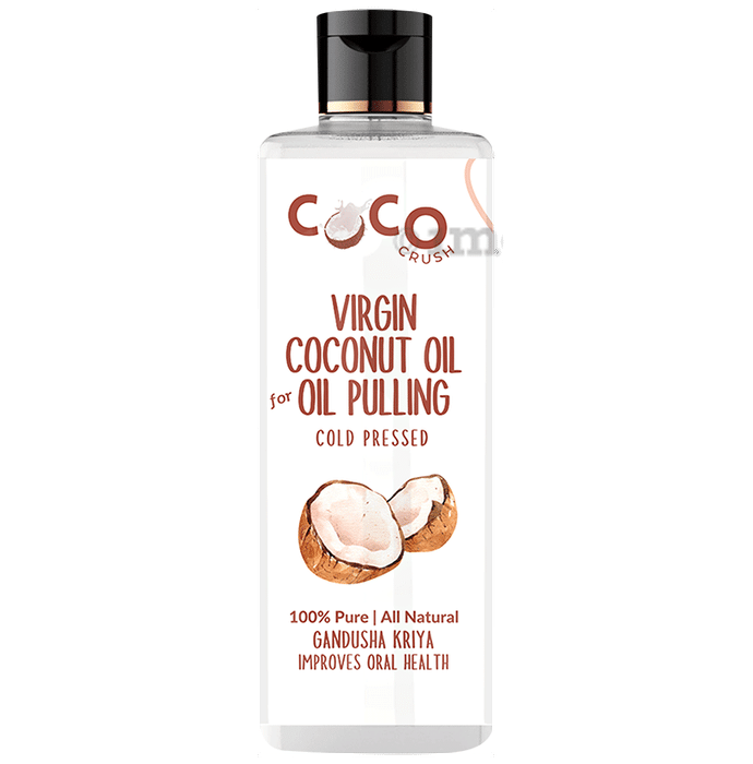 Coco Crush Virgin Coconut Oil for Oil Pulling Cold Pressed