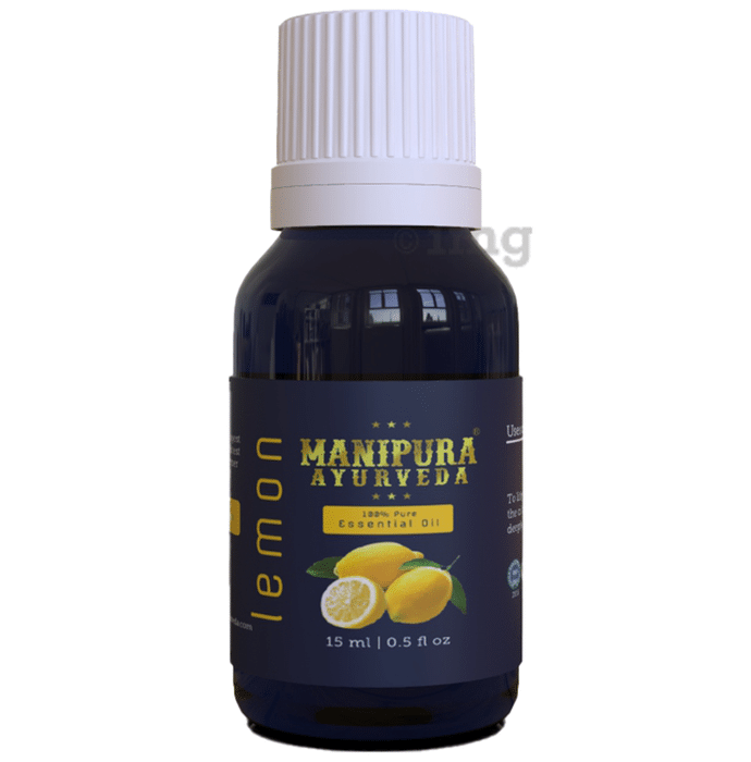 Manipura Ayurveda  100% Pure Essentialb Oil Lemon