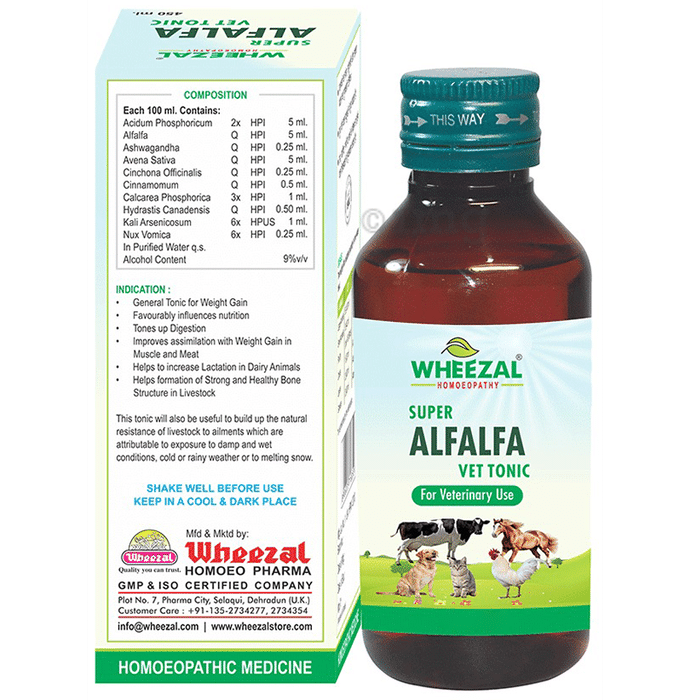 Wheezal Tonic Super Alfalfa Vet