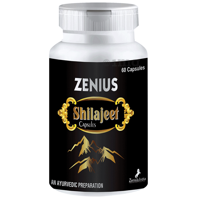 Zenius Shilajeet Capsules | for Sexual Stamina | Energy Level and Daily Wellness