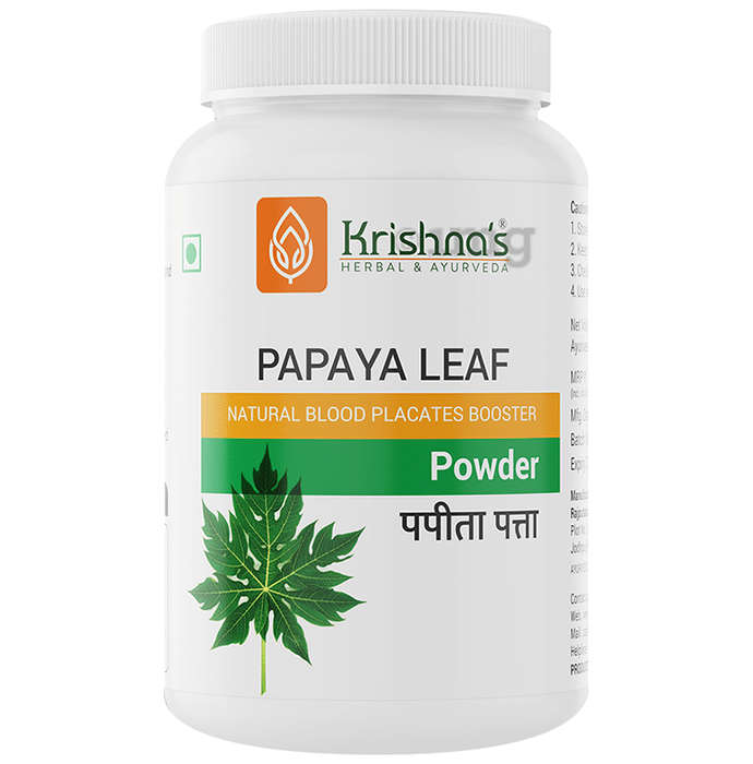 Krishna's Herbal & Ayurveda Papaya Leaf Powder