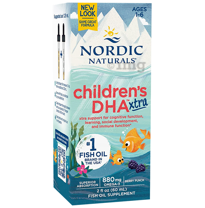 Nordic Naturals Children's DHA Xtra 880mg Omega 3