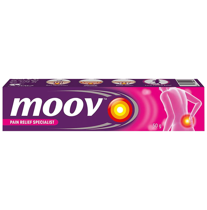Moov Pain Relief Ointment for Back Pain, Joint Pain, Knee Pain, Muscle Pain