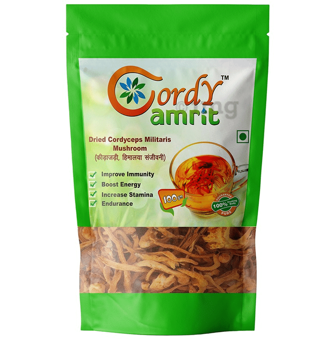 Cordy Amrit Dried Cordyceps Millitaris Mushroom