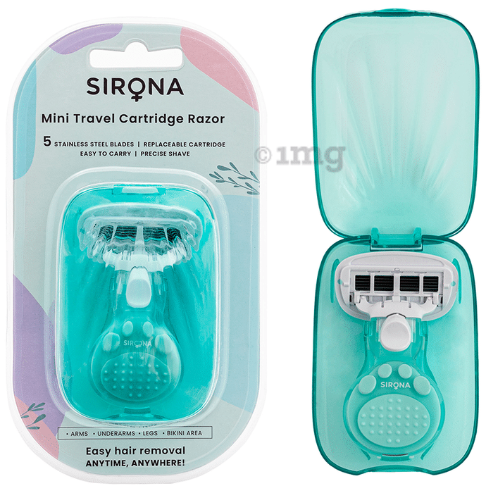 Sirona Mini Travel Cartridge Razor