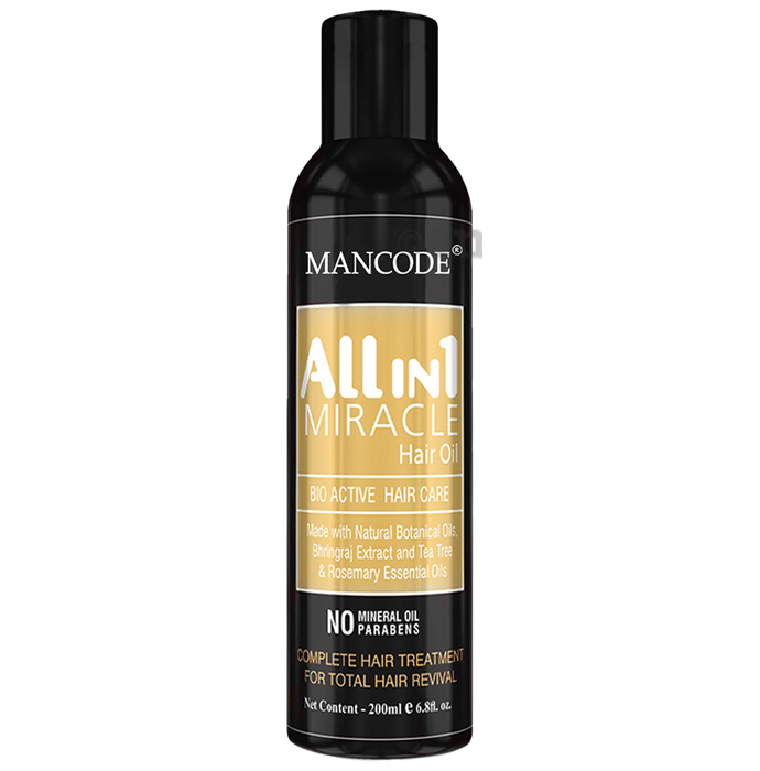 Mancode All In 1 Miracle Hair Oil