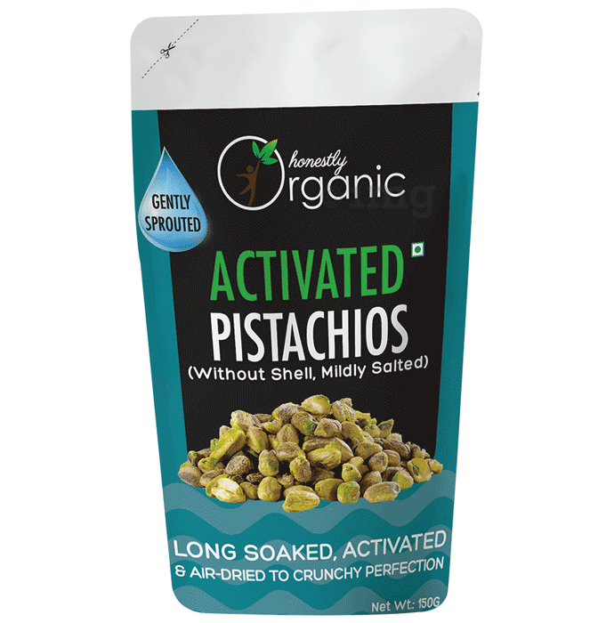 Honestly Organic Activated California Pistachios Mildly Salted