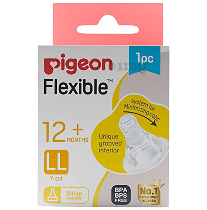 Pigeon Flexible Nipple Y-Cut 12+ Months LL