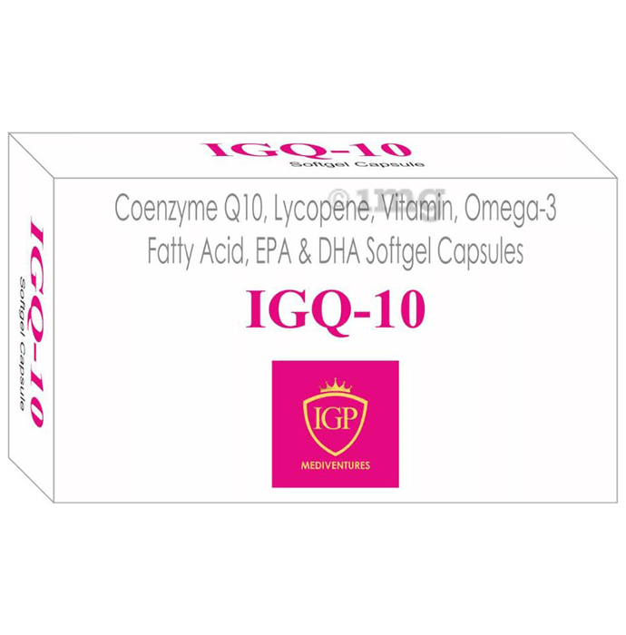 IGP Mediventures IGQ 10 Softgel Capsule