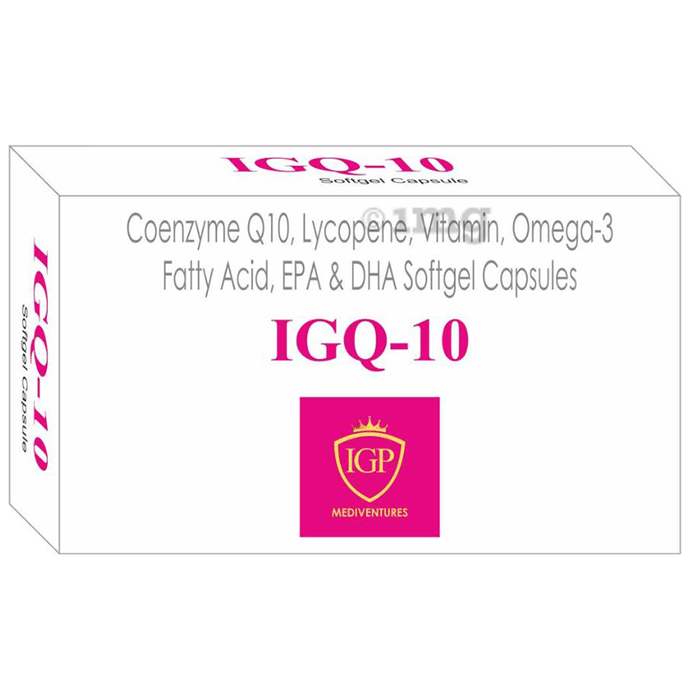 IGP Mediventures IGQ 10 Softgel Capsule