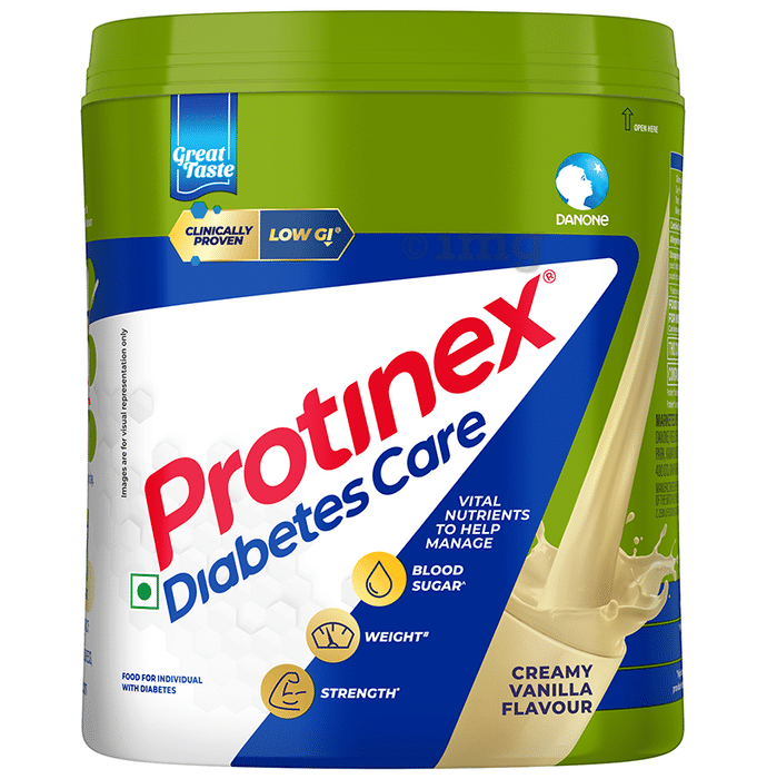 Protinex Diabetes Care | Protein for Strength, Blood Sugar & Weight Management | Flavour Creamy Vanilla Powder