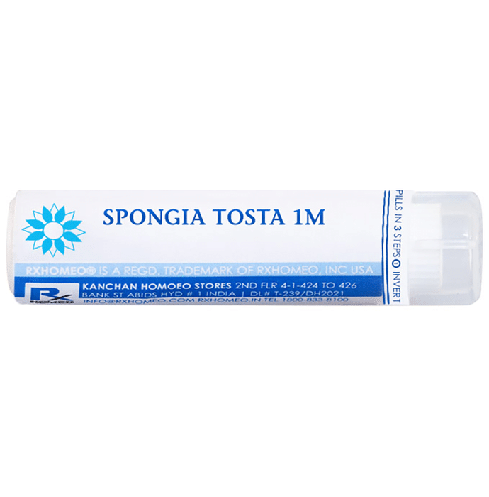 Rxhomeo Spongia Tosta 1M