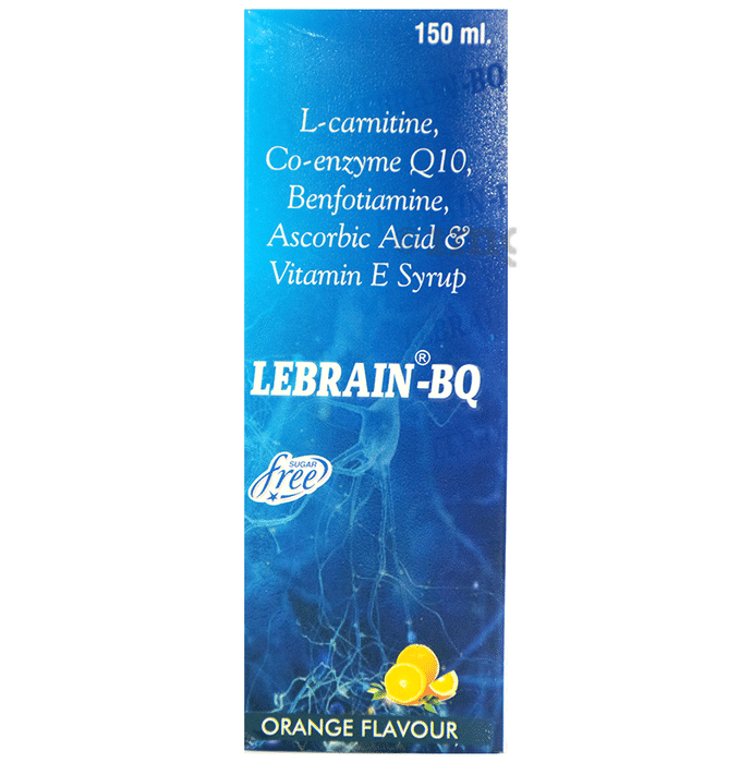 Lebrain-BQ Syrup Orange Sugar Free