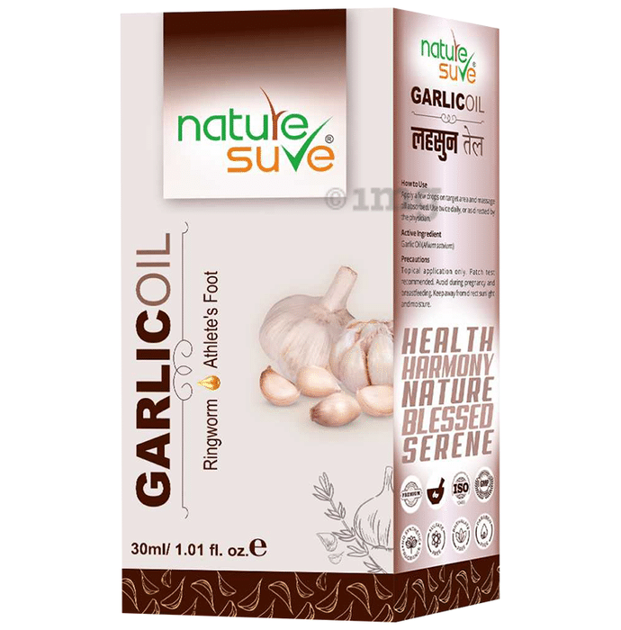 Nature Sure Garlic Oil Ringworm Athlete's Foot (30ml Each)