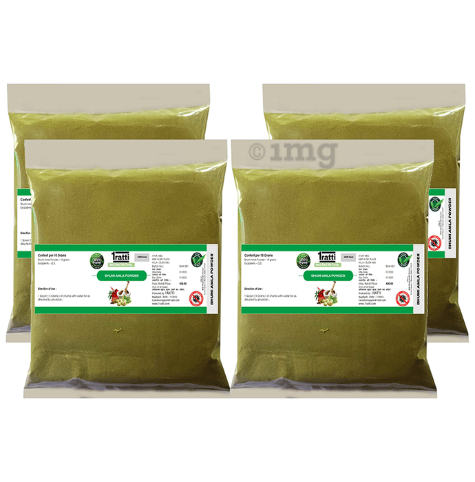 1ratti Bhumi Amla Powder (1000gm Each)