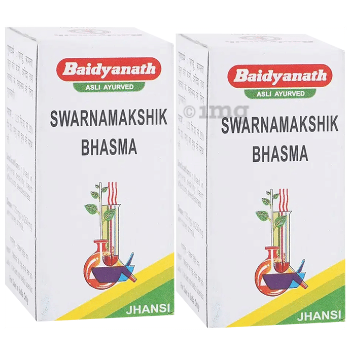 Baidyanath (Jhansi)  Swarnamakshik Bhasma (10gm Each)