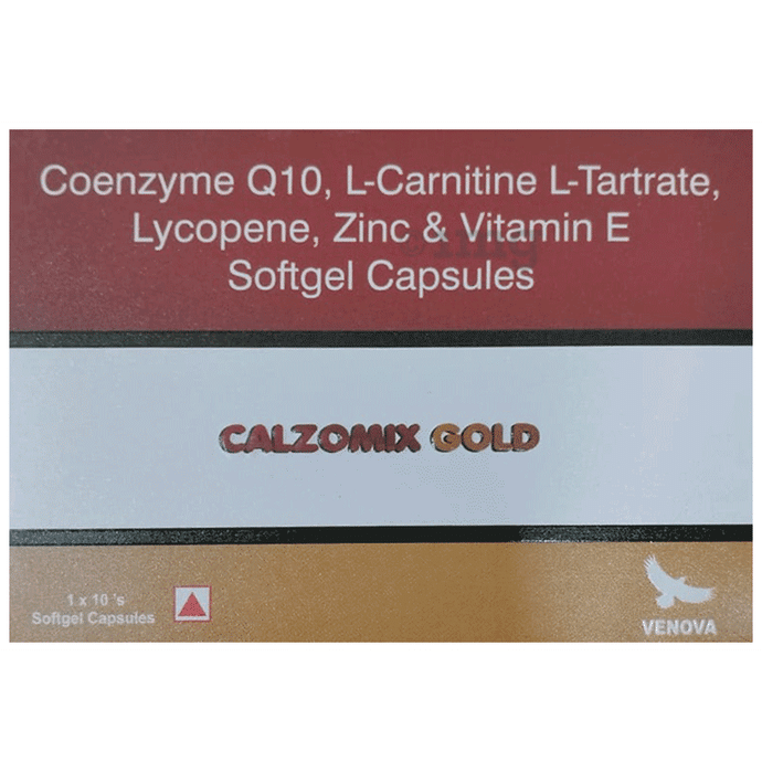 Calzomix Gold Soft Gelatin Capsule