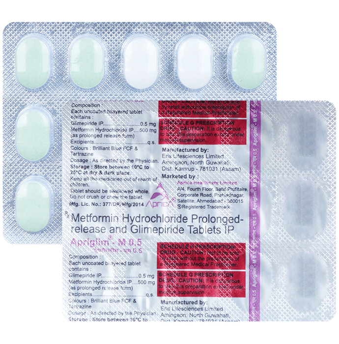 Apriglim-M 0.5 Tablet PR