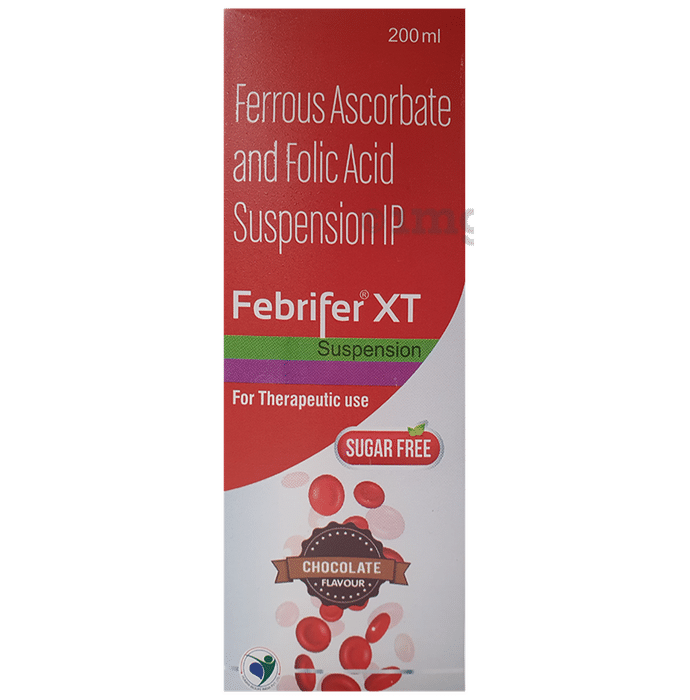 Febrifer XT Oral Suspension Chocolate Sugar Free