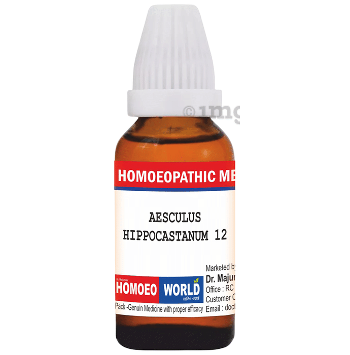 Dr. Majumder Homeo World Aesculus Hippocastanum Dilution (30ml Each) 12