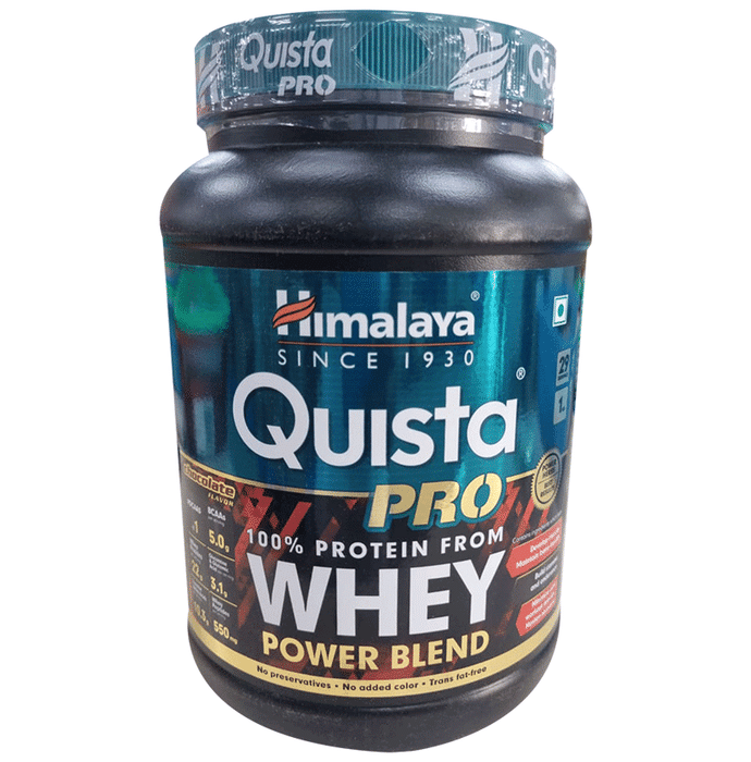 Himalaya Nutrition Quista Pro Whey Protein | Powder for Bones, Muscles, Stamina & Endurance | Flavour Chocolate