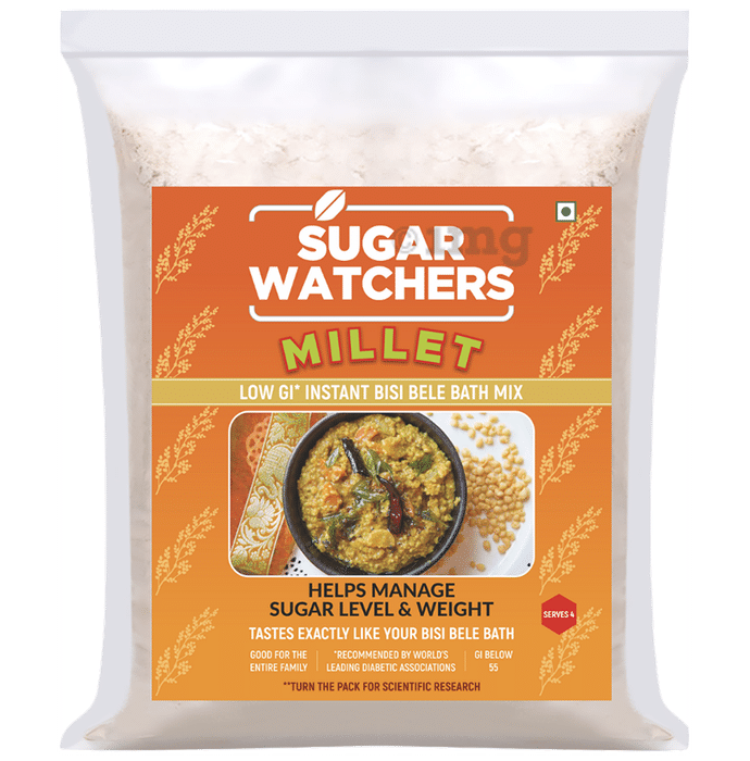 Sugar Watchers Millet Low GI* Instant Bisi Bele Bath Mix