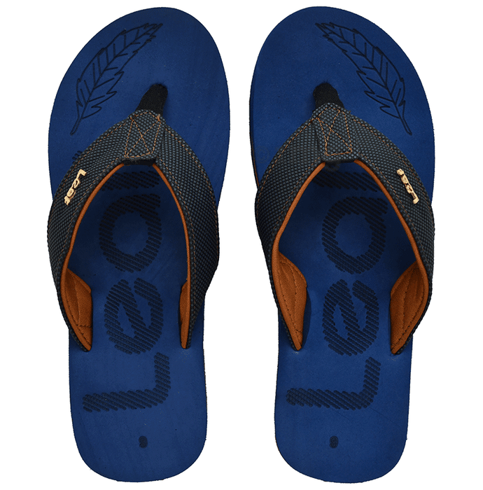 Leaf Footwear Leaf Flat Feet & Weight Distribution Slippers Blue 8