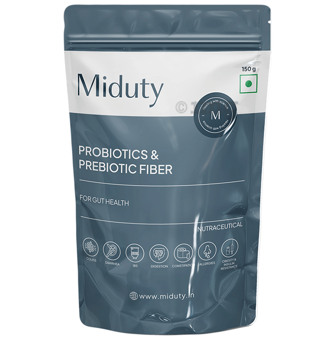 Miduty Probiotics & Prebiotics Fibre